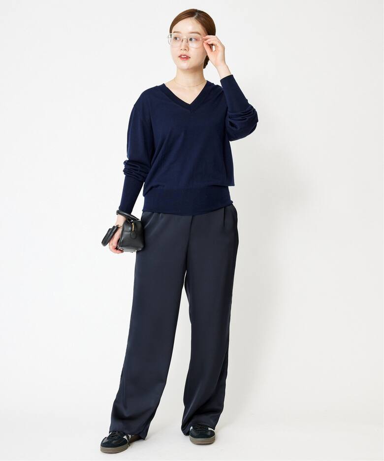 ダブルサテン リラックスパンツ（その他パンツ）｜IENA（イエナ）の  