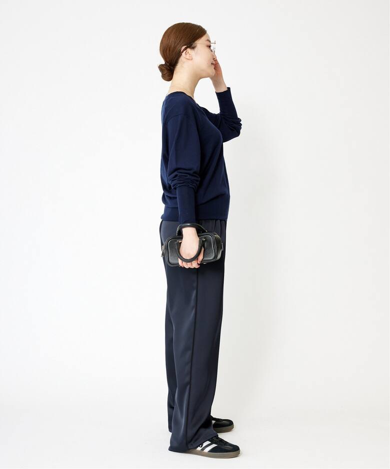 ダブルサテン リラックスパンツ（その他パンツ）｜IENA（イエナ）の  