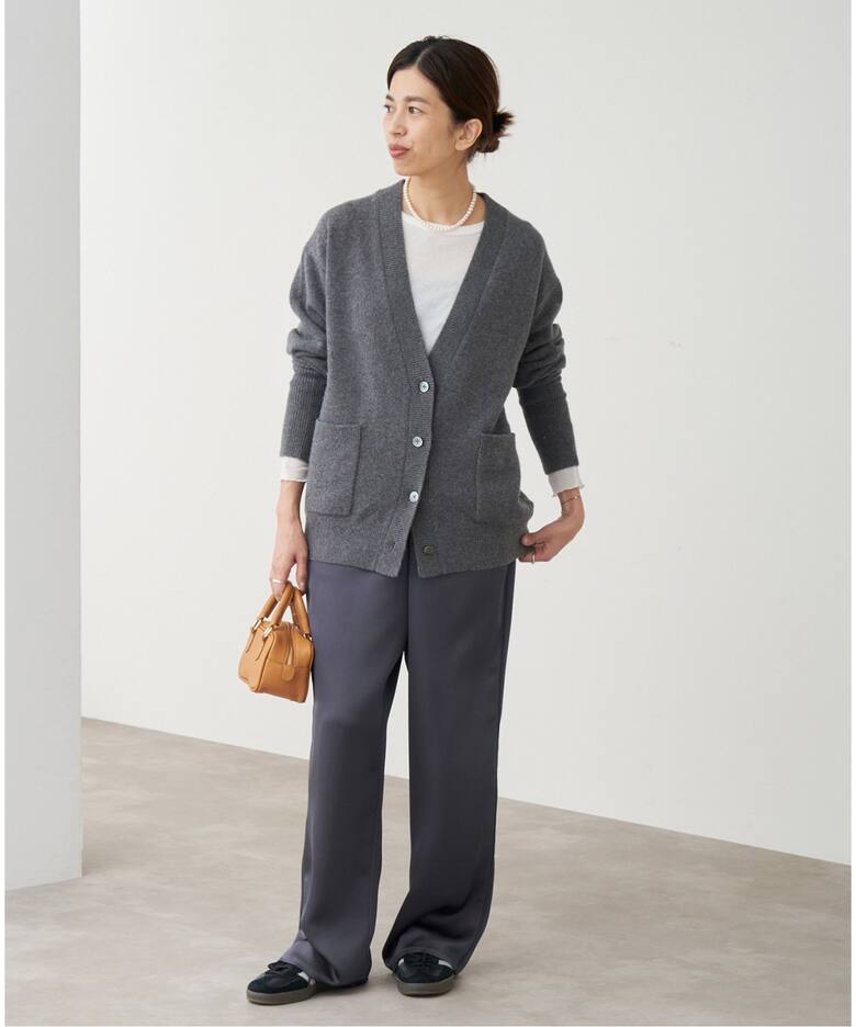 追加予約》ダブルサテン リラックスパンツ（その他パンツ）｜IENA  