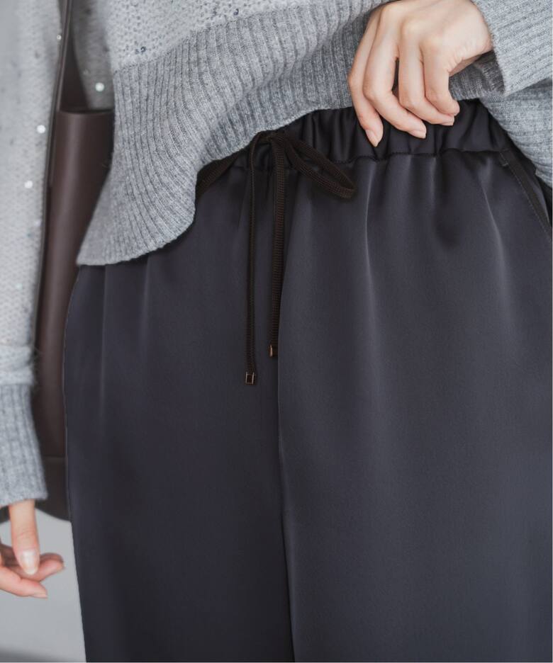 追加予約》ダブルサテン リラックスパンツ（その他パンツ  