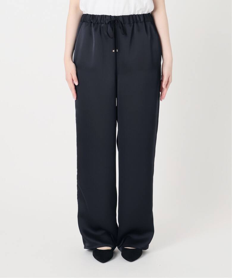 追加》ダブルサテン リラックスパンツ（その他パンツ）｜IENA（イエナ  