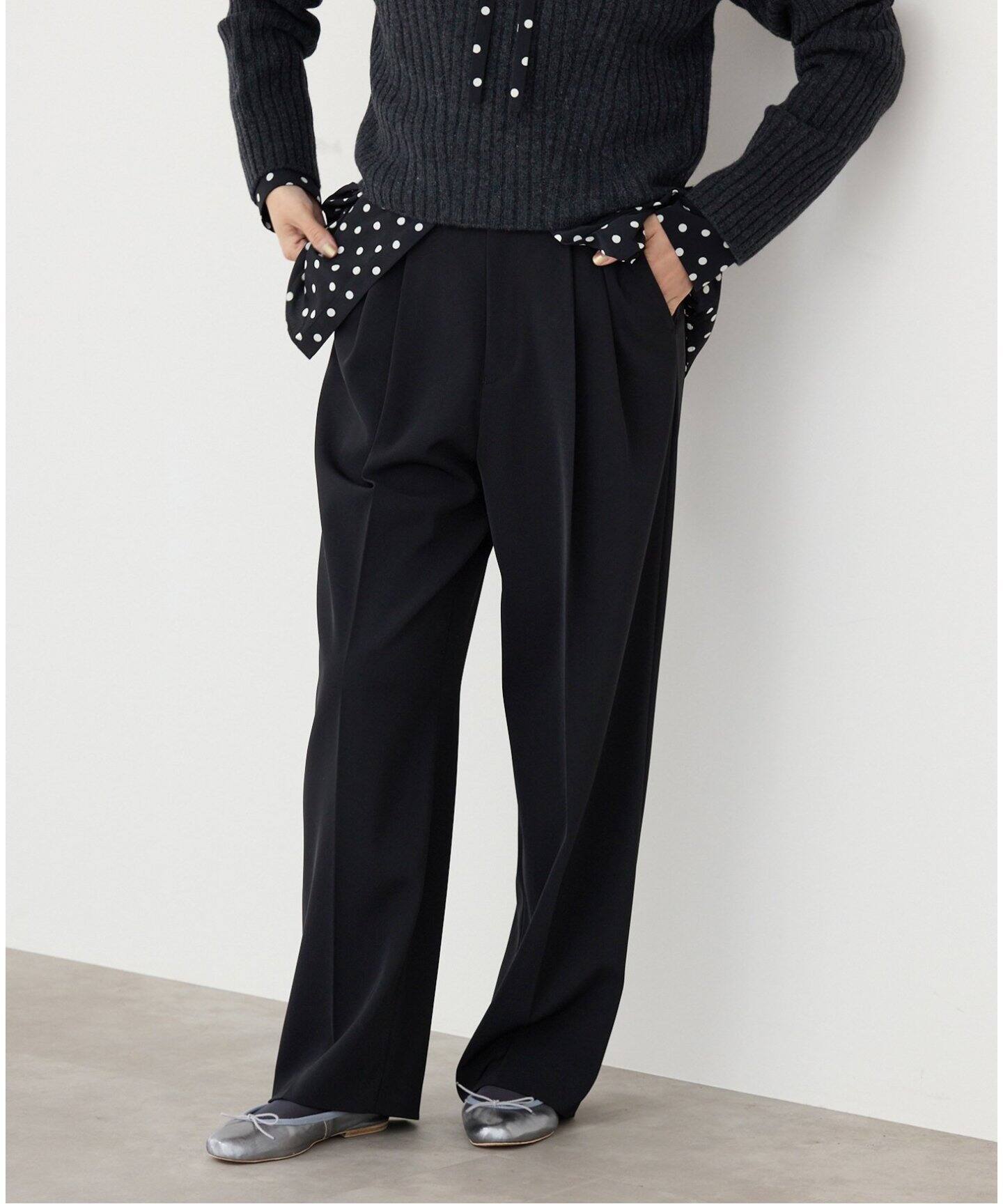 サスペンダーツイル パンツ（その他パンツ）｜IENA（イエナ）の通販  