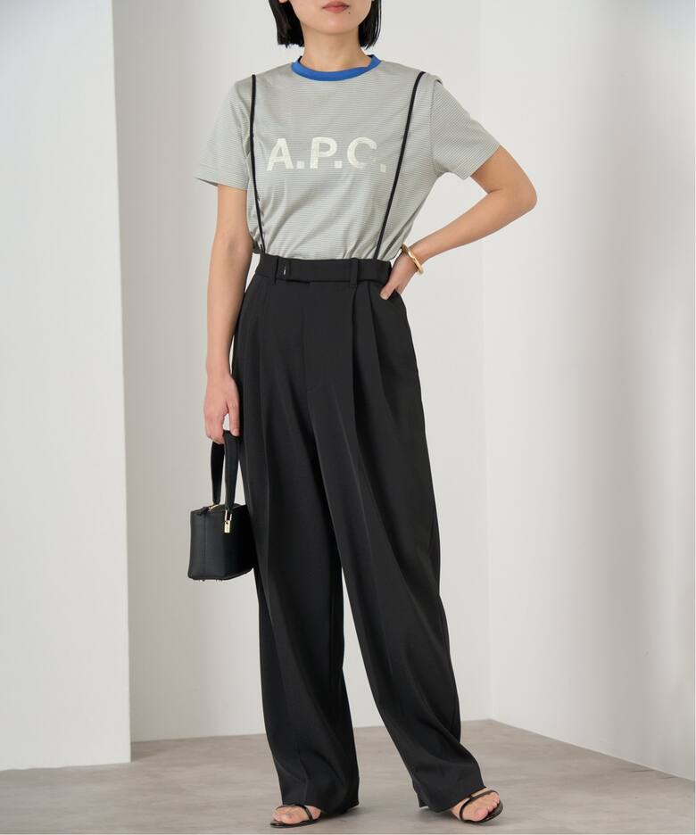 追加》サスペンダーツイル パンツ（その他パンツ）｜IENA（イエナ）の  