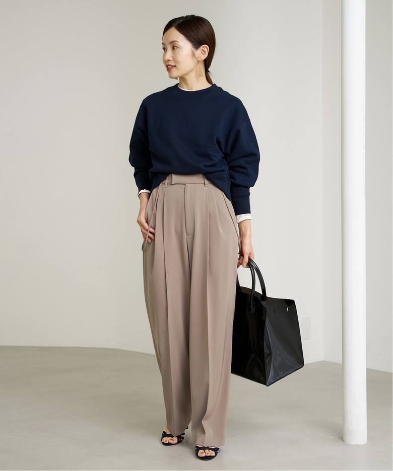 追加》サスペンダーツイル パンツ（その他パンツ）｜IENA（イエナ）の  