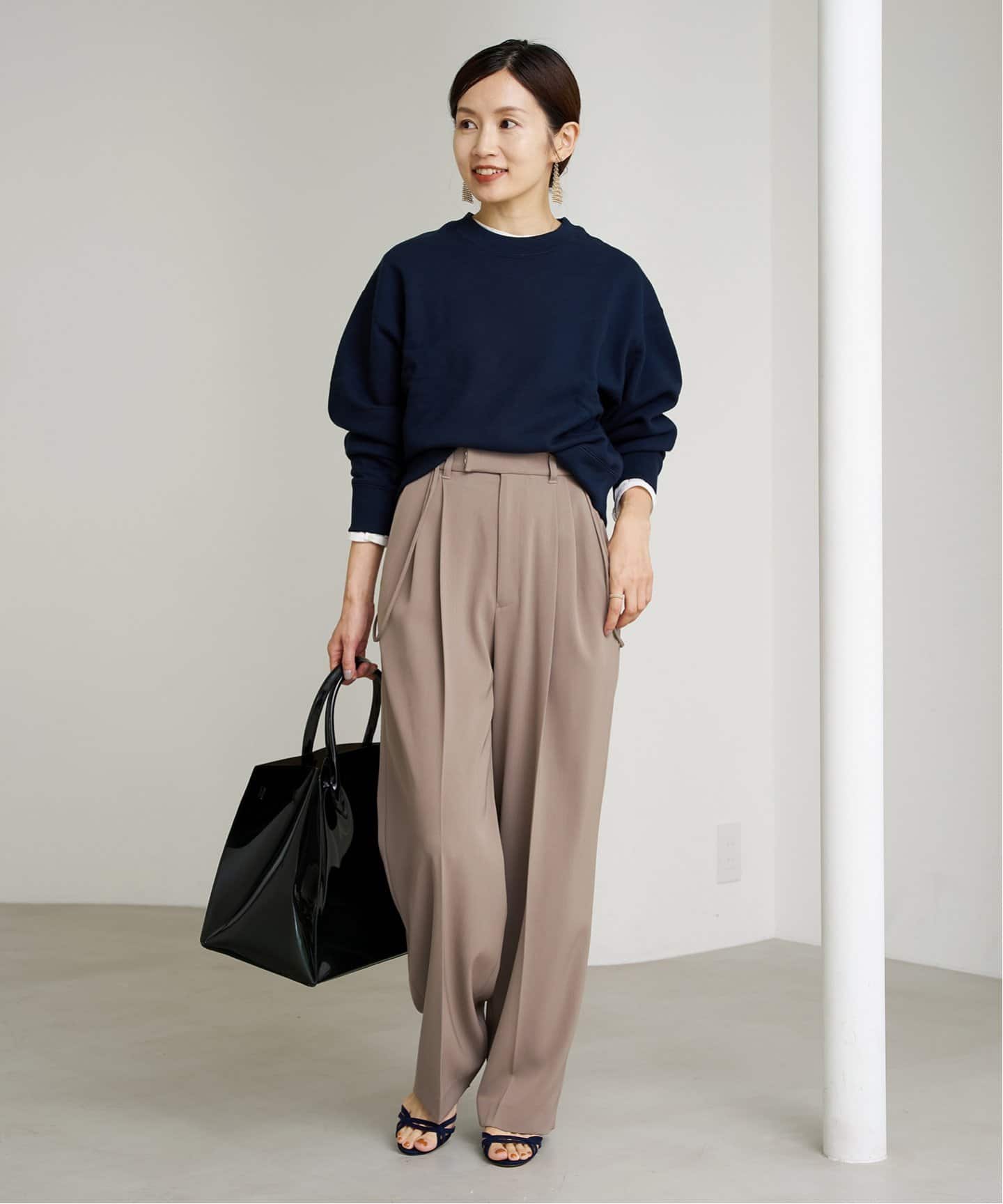 追加2》サスペンダーツイルパンツ（スラックス）｜IENA（イエナ）の