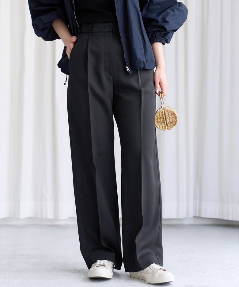 追加》endo.clearツイルタックパンツ（スラックス）｜IENA  