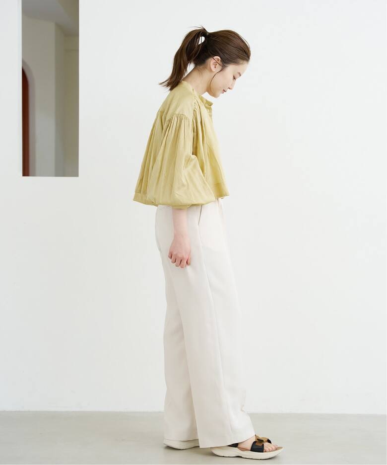 追加》endo.clearツイルタックパンツ（スラックス）｜IENA  