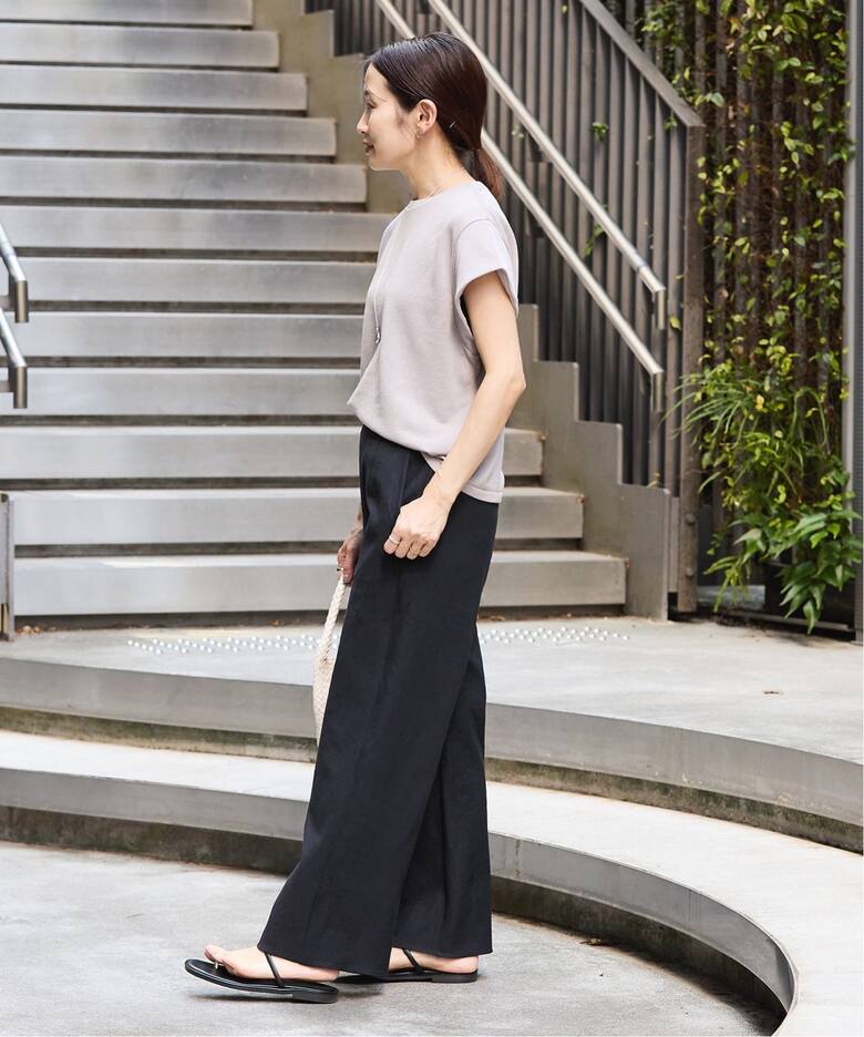 追加》リネンストレッチパンツ（その他パンツ）｜IENA（イエナ）の通販  