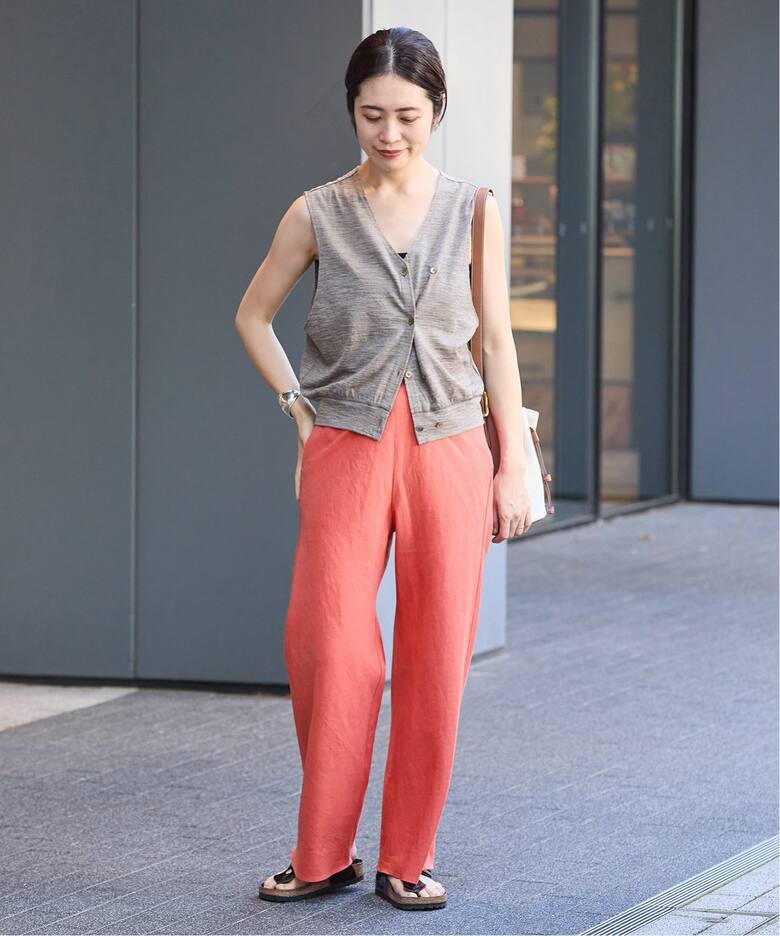 追加》リネンストレッチパンツ（その他パンツ）｜IENA（イエナ）の通販 