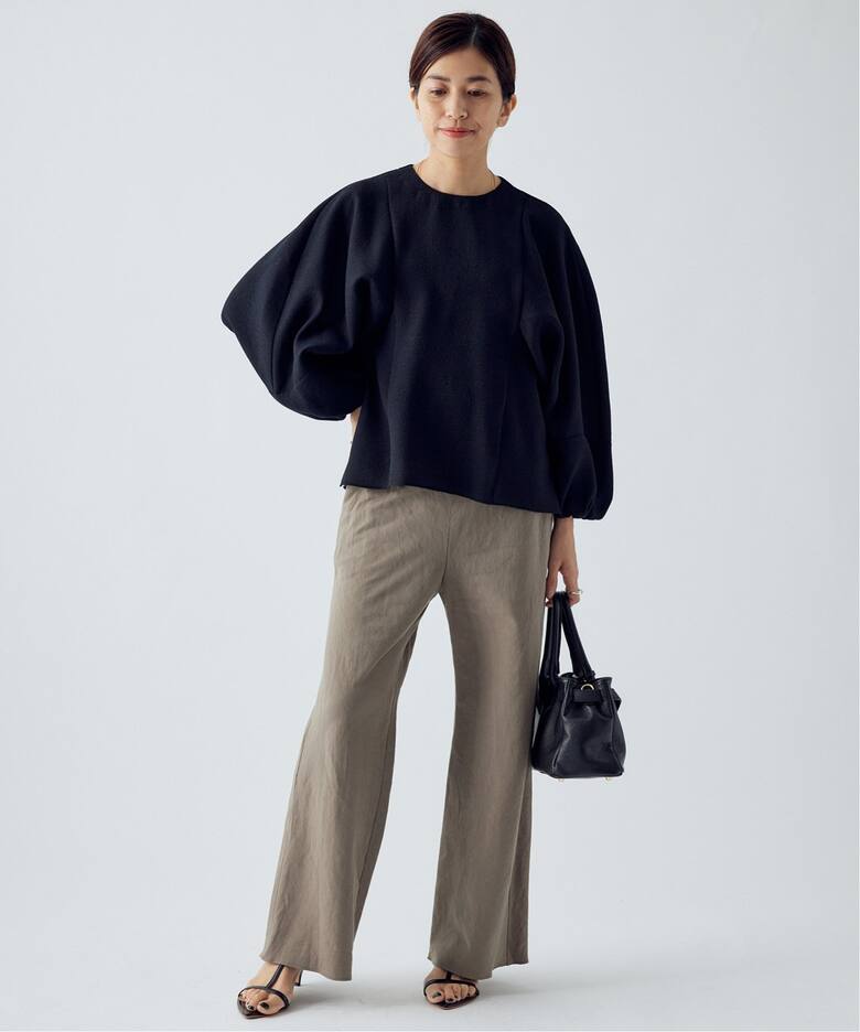 追加》リネンストレッチパンツ（その他パンツ）｜IENA（イエナ）の通販  