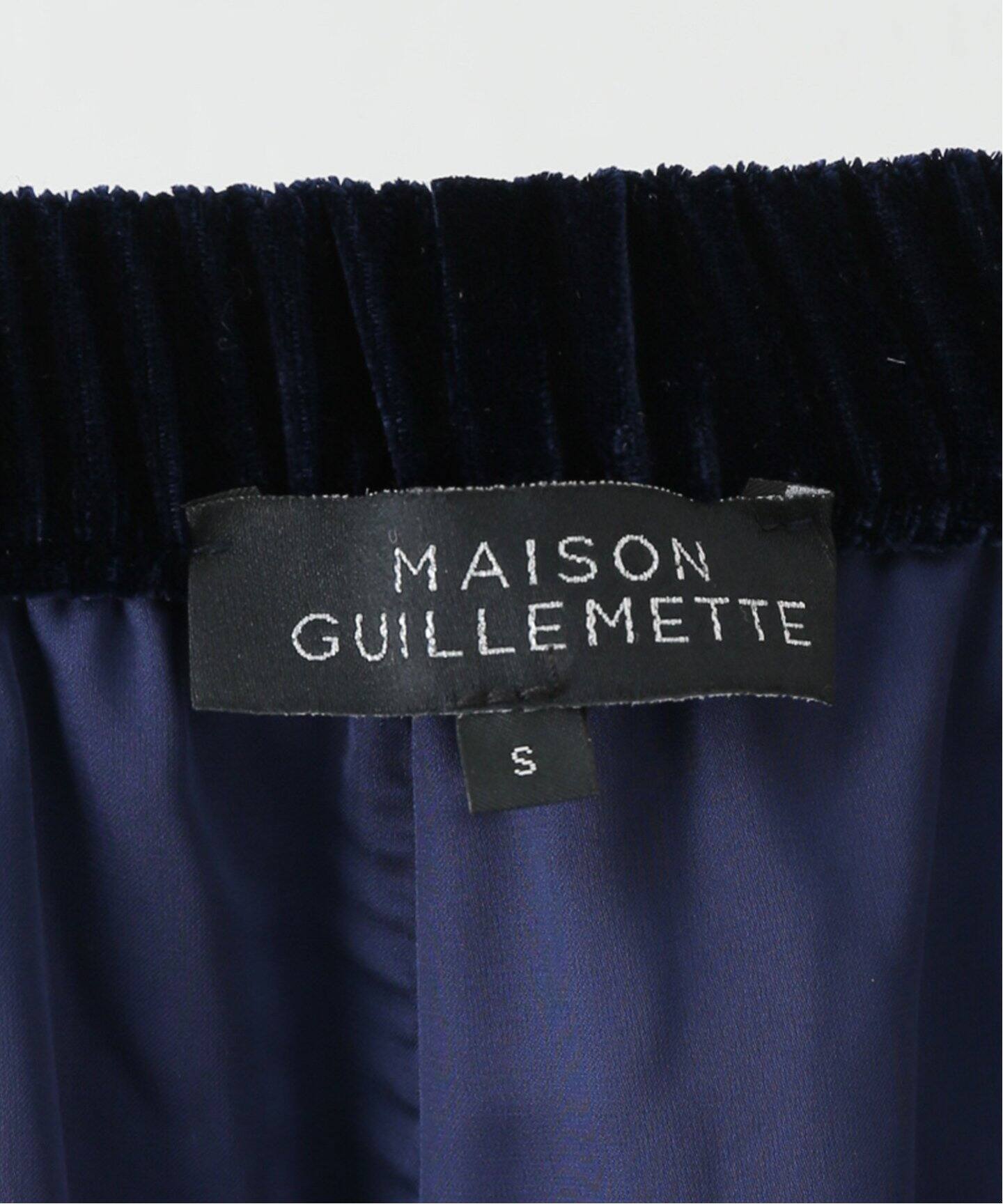 MAISON GUILLEMETTE/メゾンギヨメット VELVET PT パンツ VELVETPANTS 
