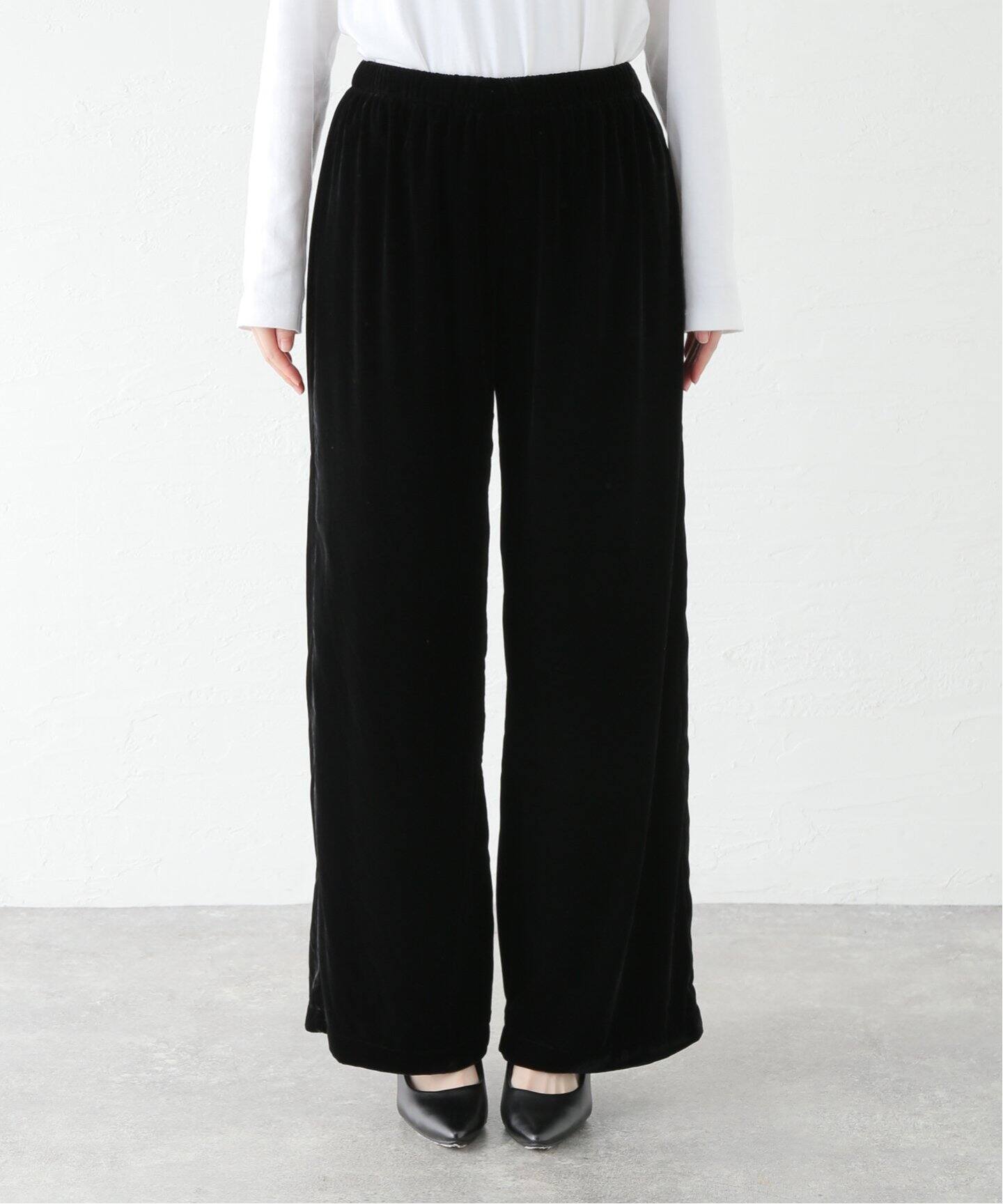 MAISON GUILLEMETTE/メゾンギヨメット VELVET PT パンツ VELVETPANTS 