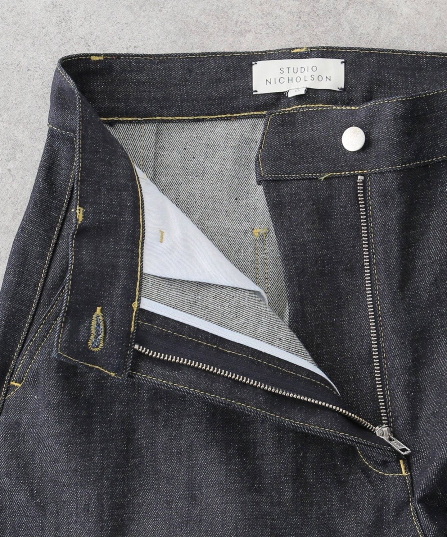 STUDIO NICHOLSON/スタジオ ニコルソン】WIDE CROP DENIM PANT デニム 