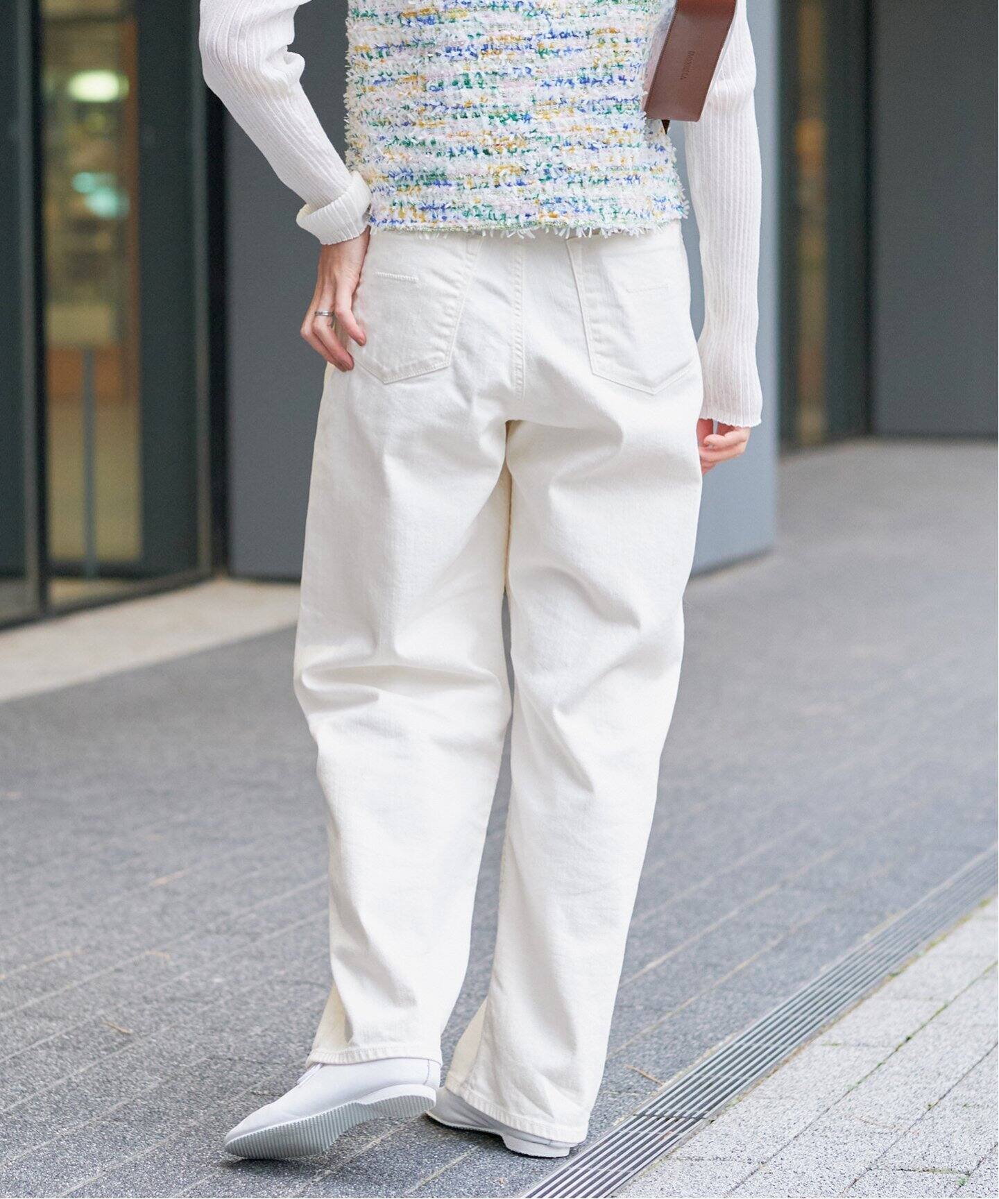 IENAイエナ Rouje 微笑ましかっ DENIM SWAN ルージュ デニム 売買され  