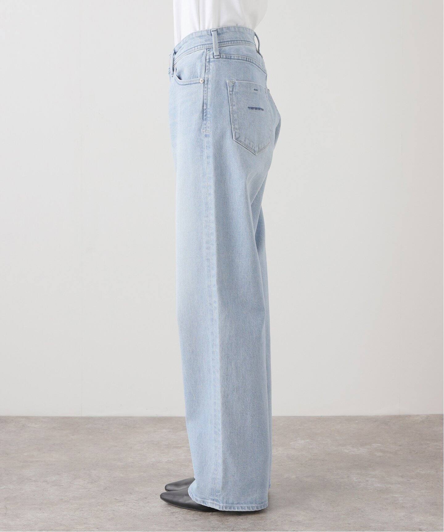 YANUK/ヤヌーク LOWRISE STRAIGHT ICE デニムパンツ 57134301（デニム 