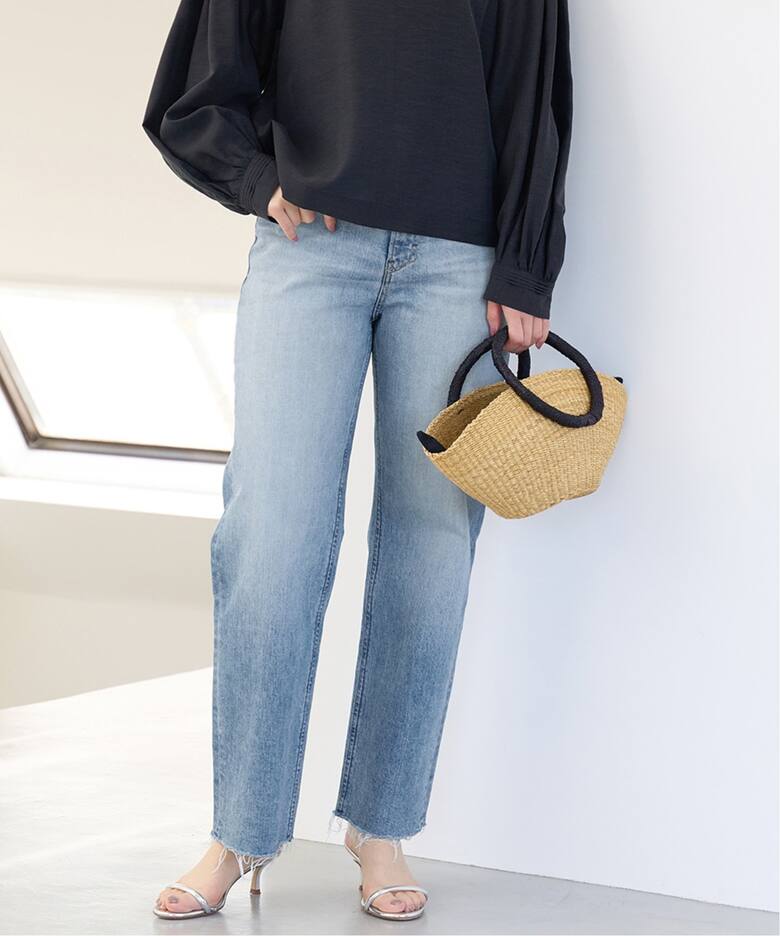 YANUK/ヤヌーク】別注 LEA BOYS ストレートデニムパンツ（デニムパンツ  