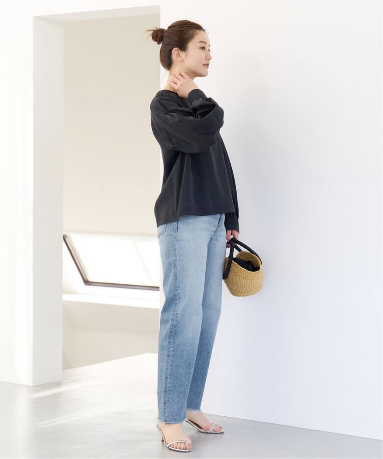 YANUK/ヤヌーク】別注 LEA BOYS ストレートデニムパンツ（デニムパンツ  