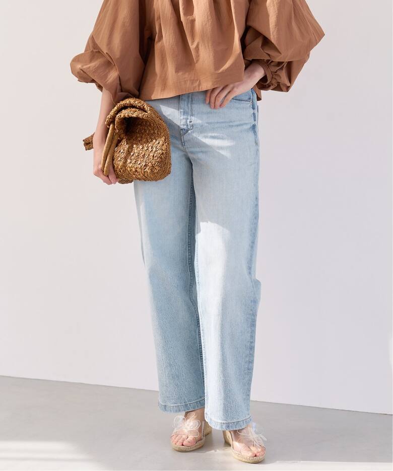 YANUK/ヤヌーク】別注 LILITH ワイドストレートデニム（デニムパンツ  