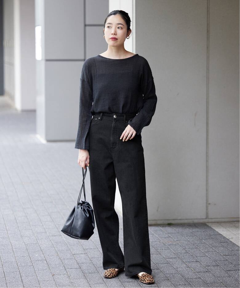 YANUK/ヤヌーク 別注 JOAN OBK ルーズストレートデニム（デニムパンツ 