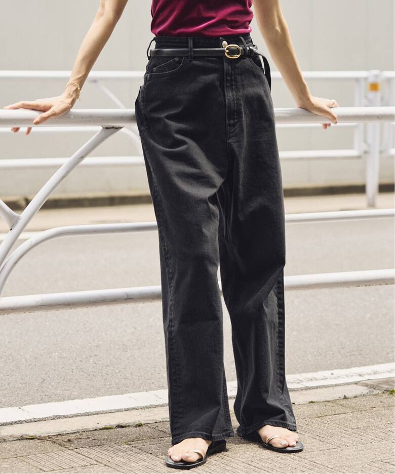 YANUK/ヤヌーク 別注 JOAN OBK ルーズストレートデニム（デニムパンツ 