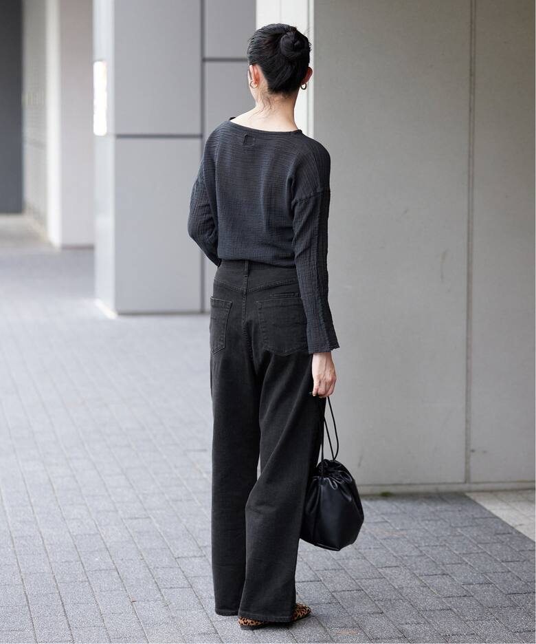 YANUK/ヤヌーク 別注 JOAN OBK ルーズストレートデニム（デニムパンツ 