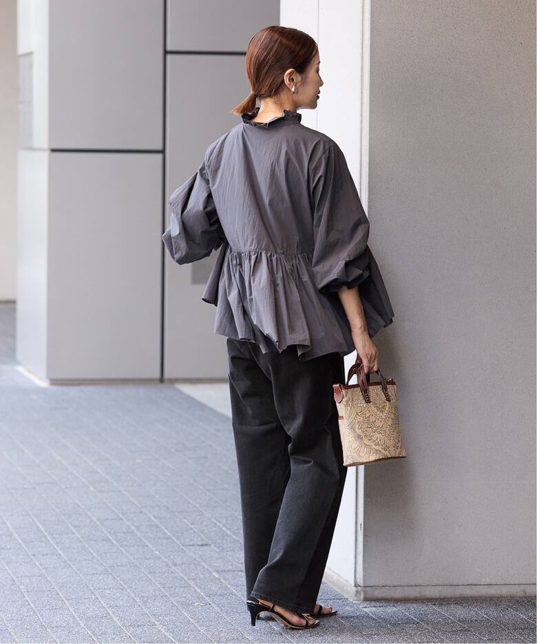 YANUK/ヤヌーク 別注 JOAN OBK ルーズストレートデニム（デニムパンツ 
