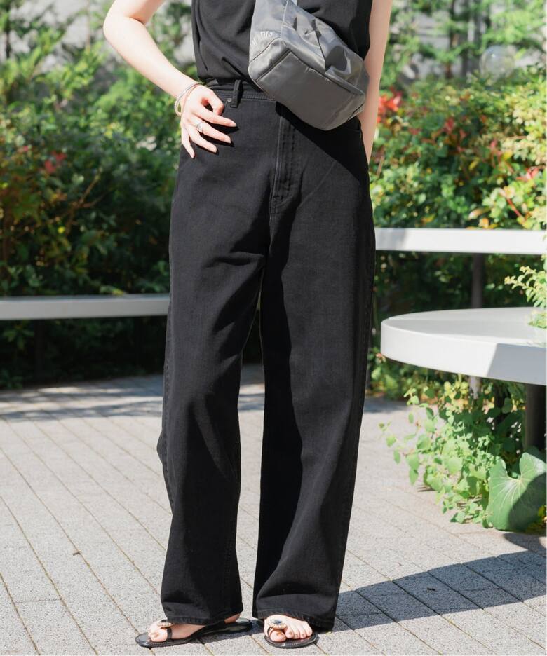 YANUK/ヤヌーク 別注 JOAN OBK ルーズストレートデニム（デニムパンツ 