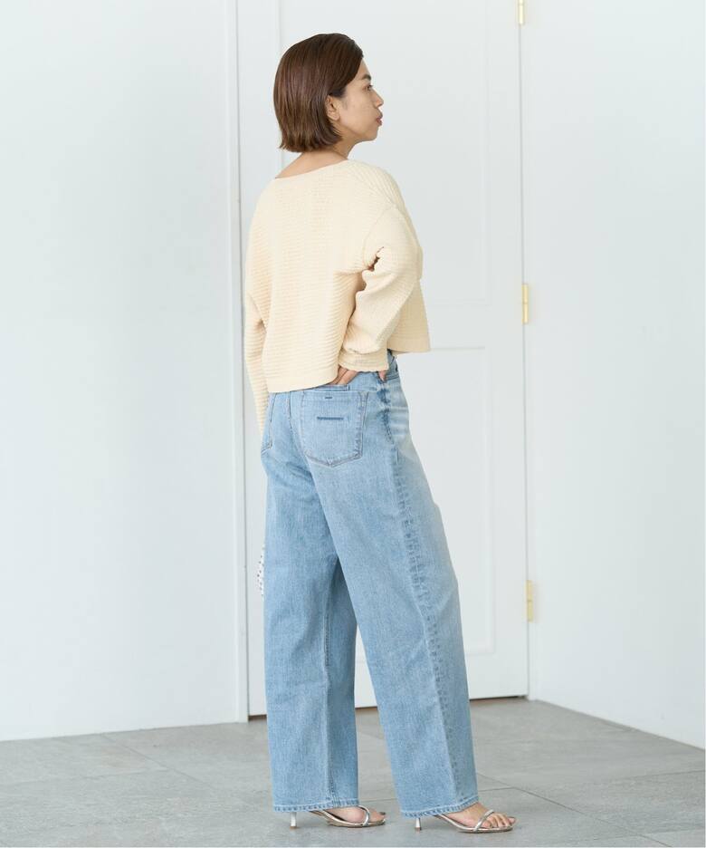 YANUK/ヤヌーク JOAN ルーズストレートデニム（デニムパンツ・ジーンズ 
