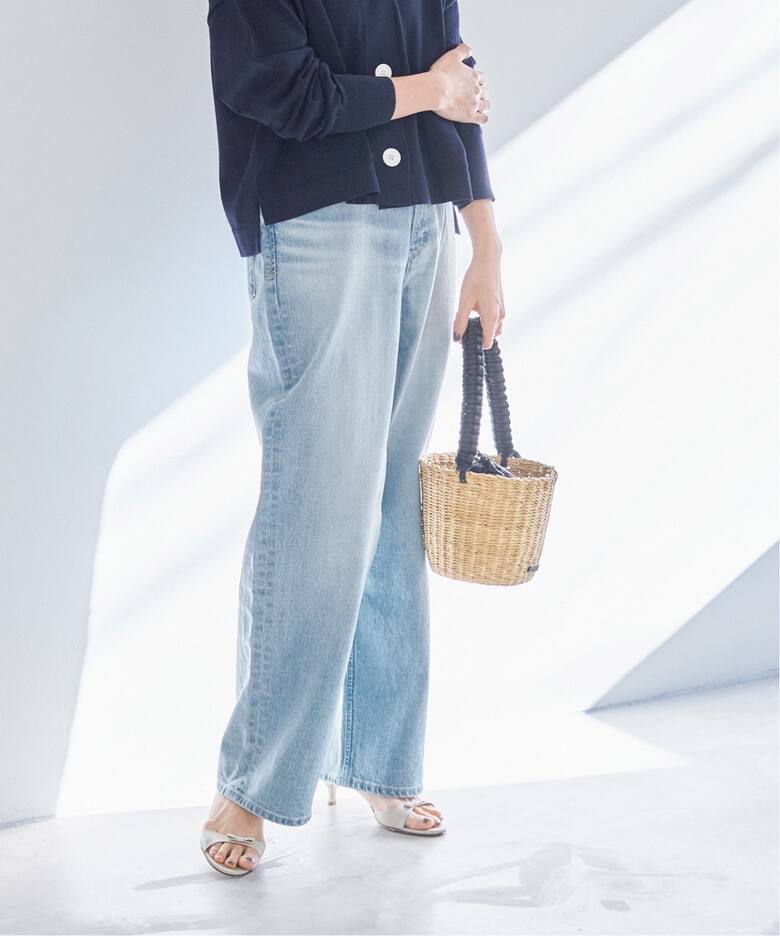 YANUK/ヤヌーク JOAN ルーズストレートデニム（デニムパンツ・ジーンズ 