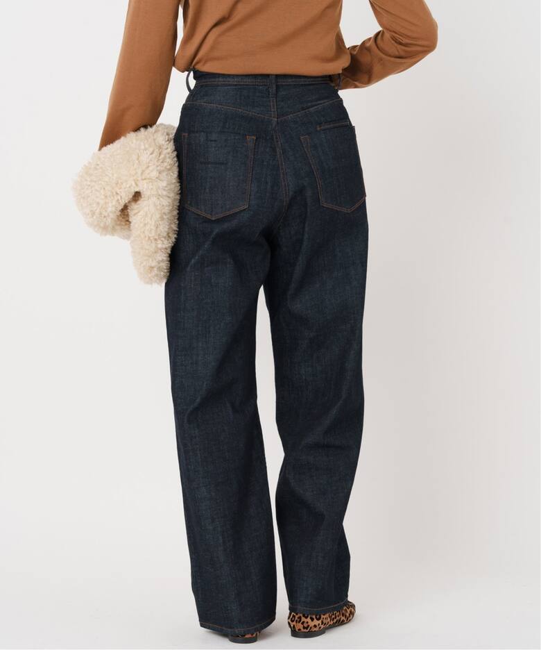 YANUK/ヤヌーク 別注 JOAN OWI ルーズストレートデニム（デニムパンツ 