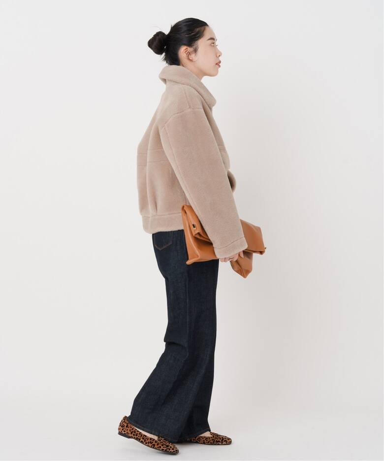 YANUK/ヤヌーク 別注 JOAN OWI ルーズストレートデニム（デニムパンツ 