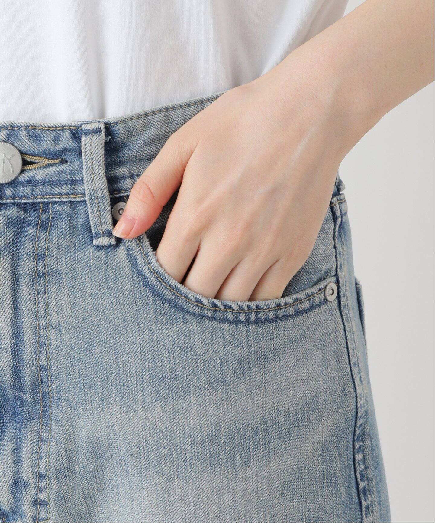 YANUK/ヤヌーク LEA BOYS STRAIGHT TVS デニムパンツ 57111231（デニム 