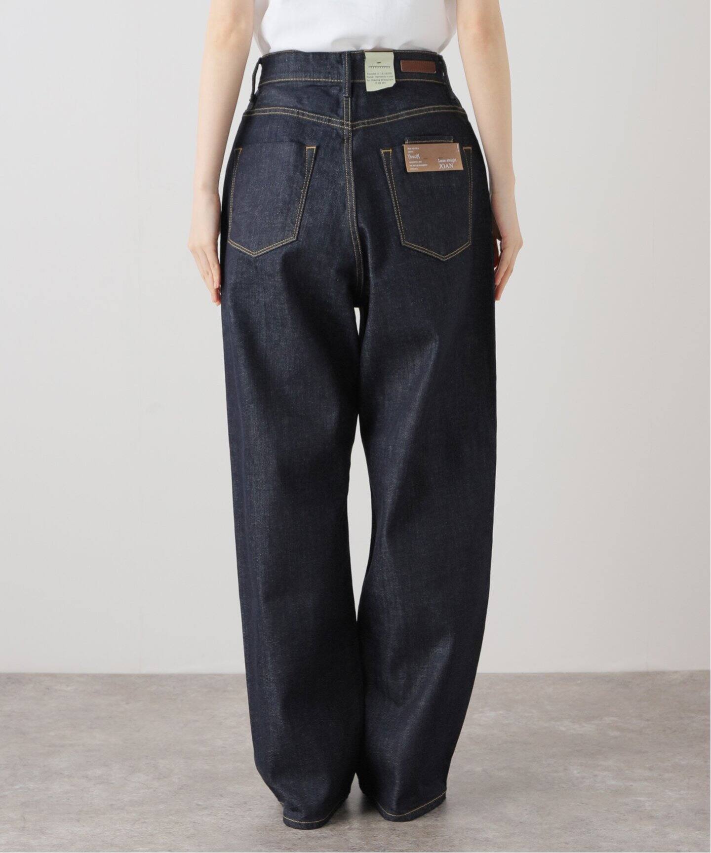YANUK/ヤヌーク JOAN LOOSE STRAIGHT OWI デニムパンツ 57132220 