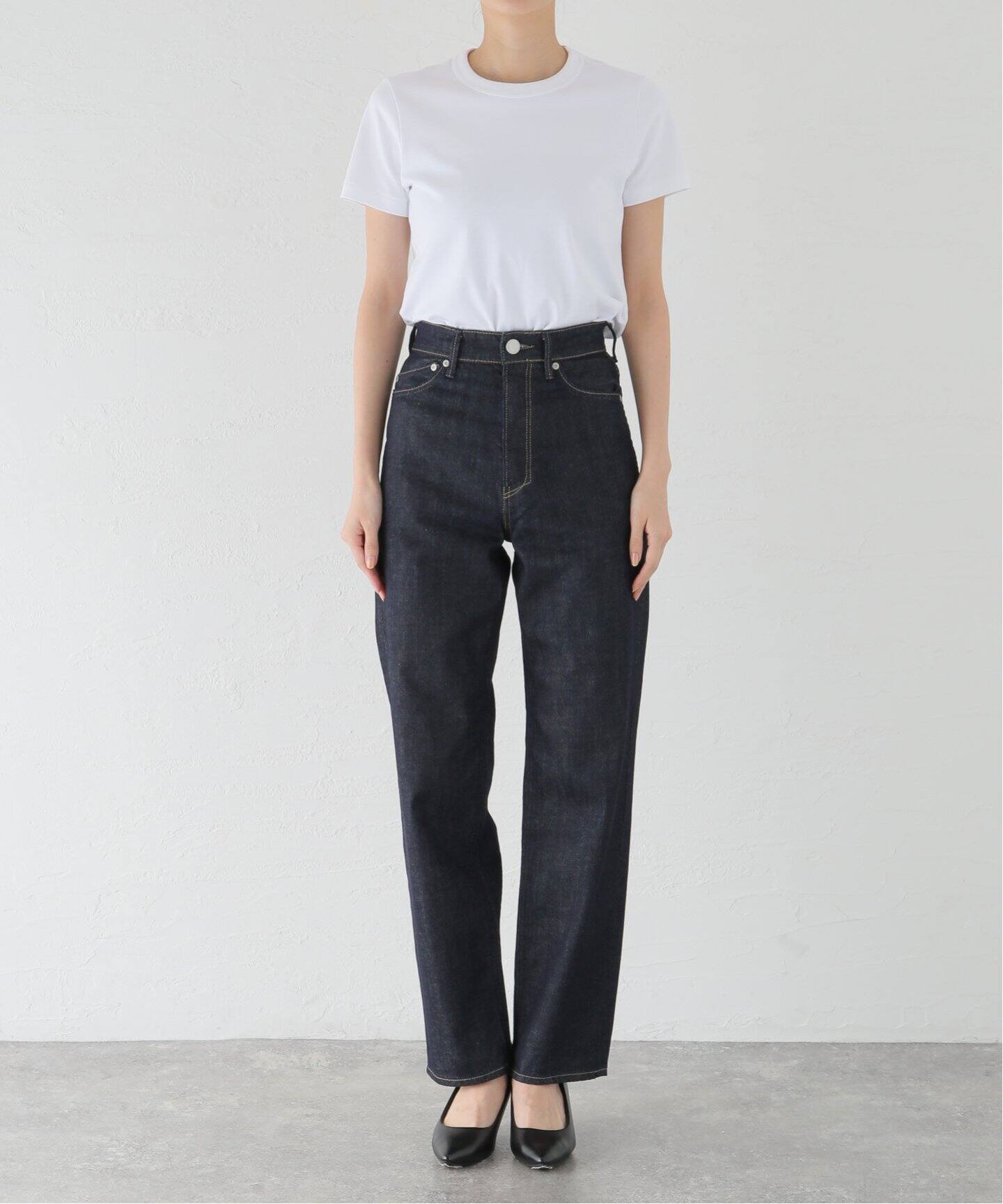 YANUK/ヤヌーク LEA BOYS STRAIGHT OWI デニムパンツ 57134230（デニム 