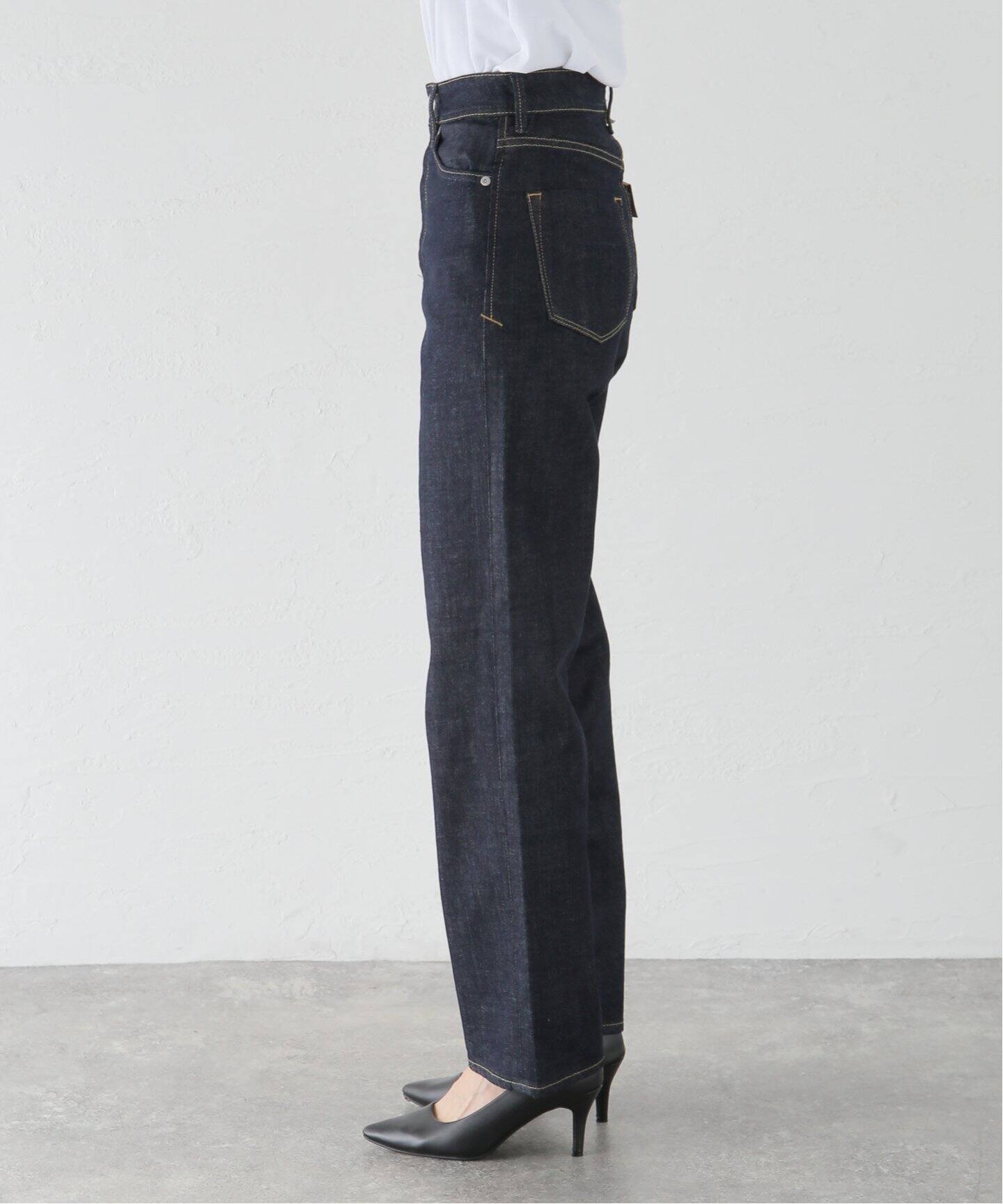 YANUK/ヤヌーク LEA BOYS STRAIGHT OWI デニムパンツ 57134230（デニム 