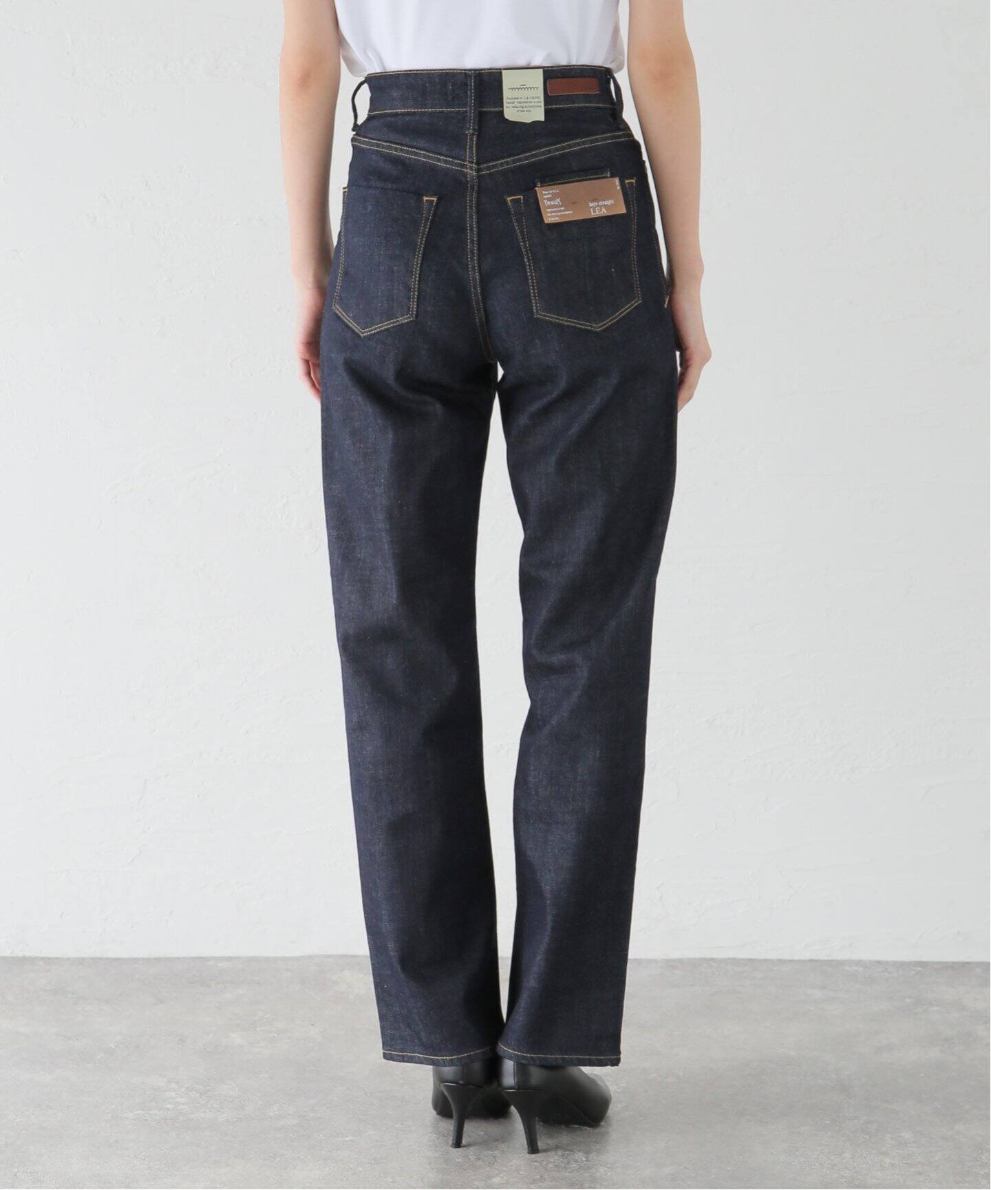 YANUK/ヤヌーク LEA BOYS STRAIGHT OWI デニムパンツ 57134230（デニム 