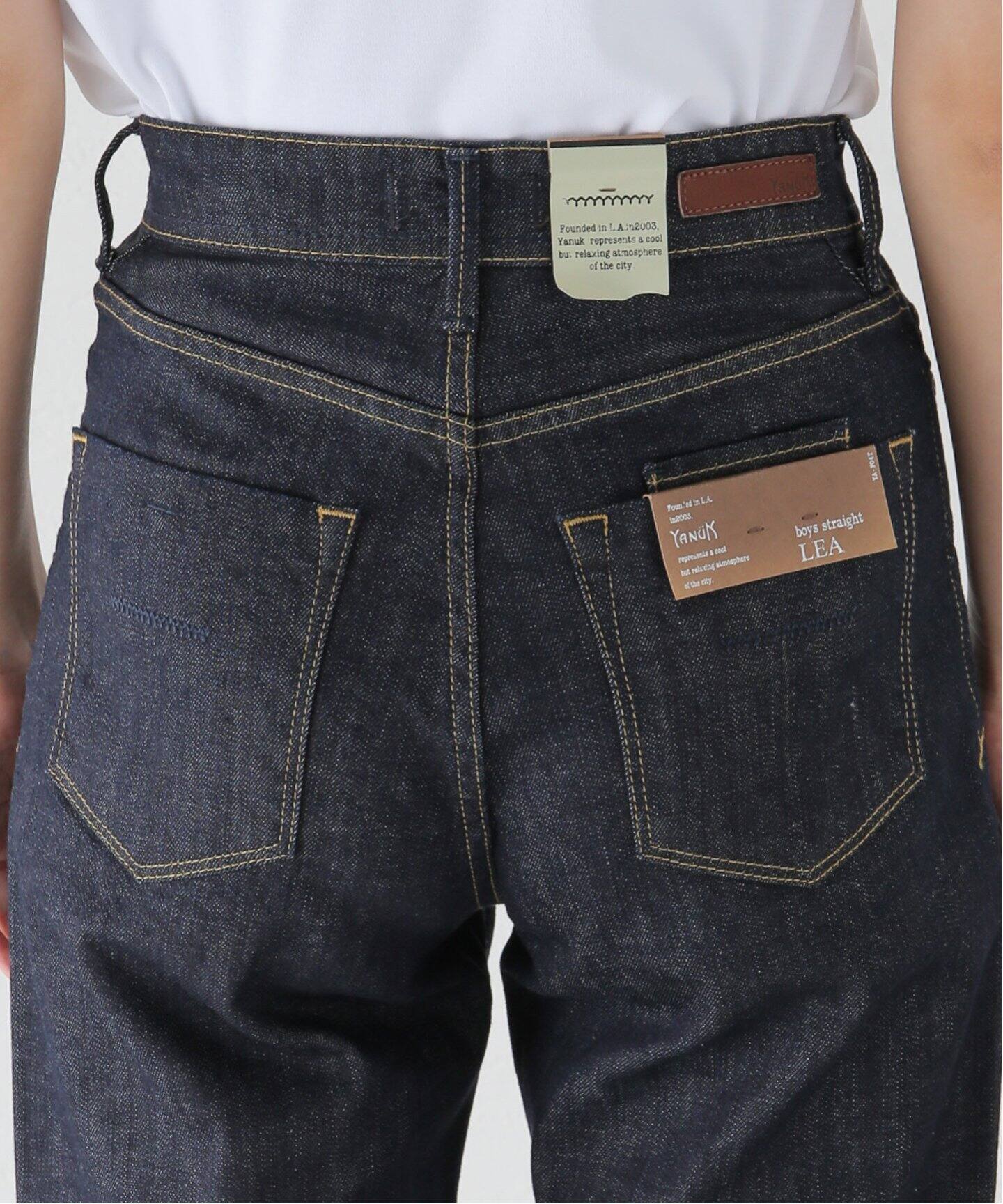 YANUK/ヤヌーク LEA BOYS STRAIGHT OWI デニムパンツ 57134230（デニム 
