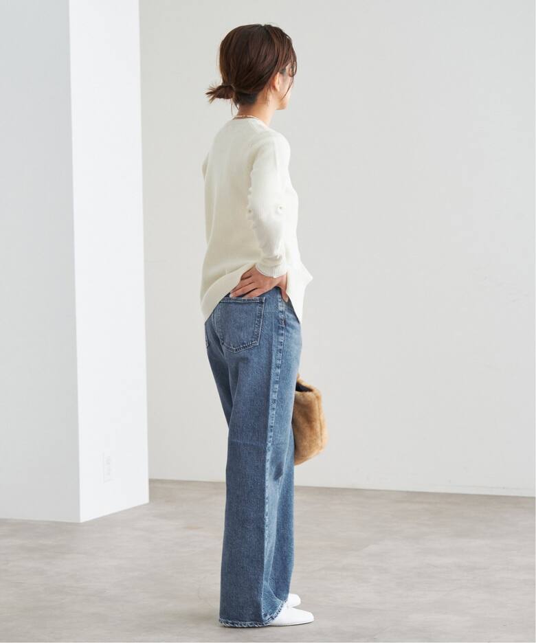 upper hights/アッパーハイツ 別注 THE TAYLOR ワイドフレアデニム 