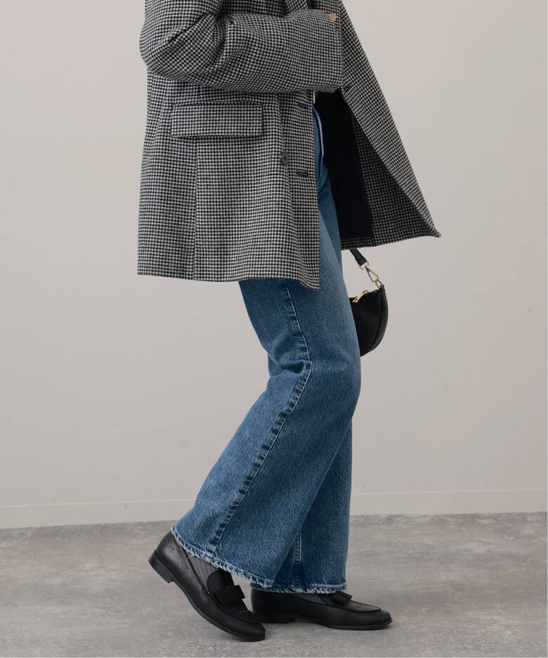 upper hights/アッパーハイツ 別注 THE TAYLOR ワイドフレアデニム  