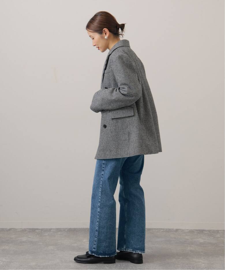 upper hights/アッパーハイツ 別注 THE TAYLOR ワイドフレアデニム 