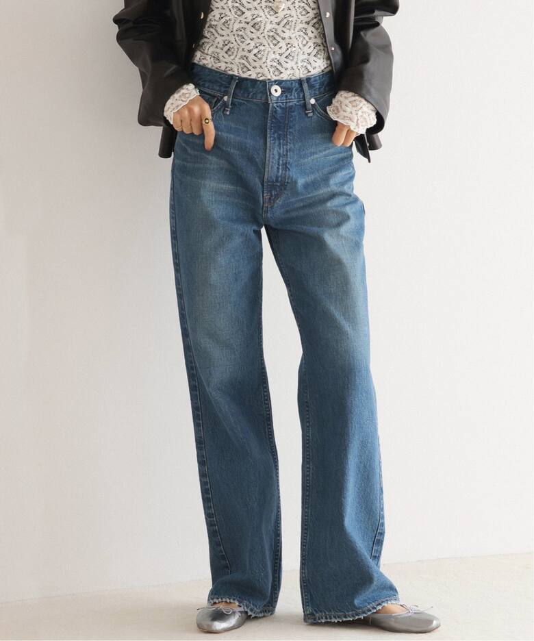 upper hights/アッパーハイツ 別注 THE TAYLOR ワイドフレアデニム  