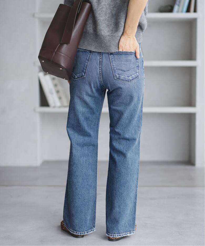 upper hights/アッパーハイツ 別注 THE TAYLOR ワイドフレアデニム  