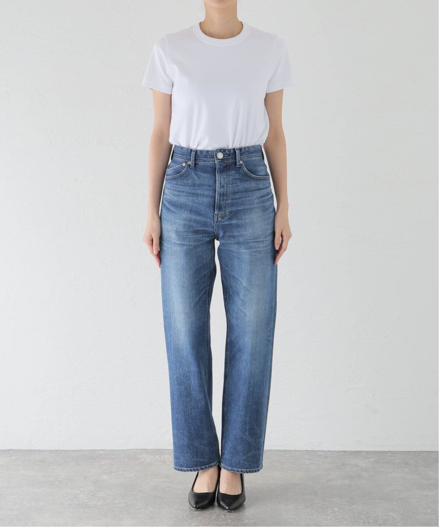 YANUK/ヤヌーク LEA BOYS STRAIGHT PHB デニムパンツ 57124231（デニム 