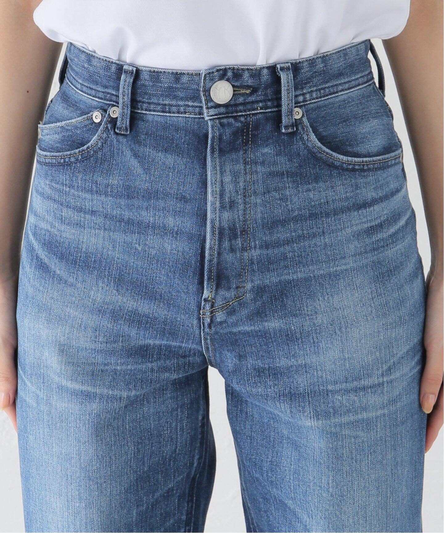 YANUK/ヤヌーク LEA BOYS STRAIGHT PHB デニムパンツ 57124231（デニム 