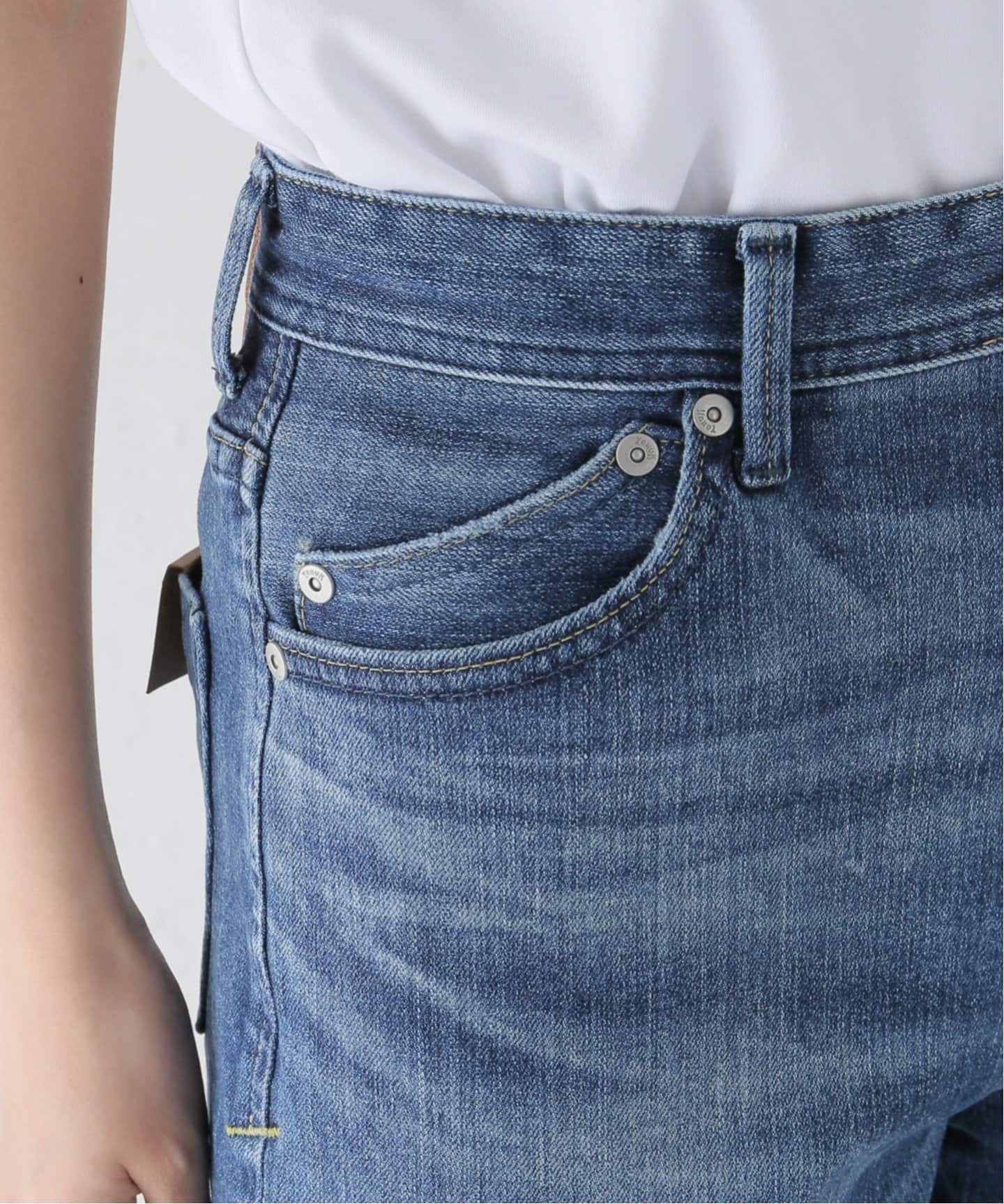 YANUK/ヤヌーク LEA BOYS STRAIGHT PHB デニムパンツ 57124231