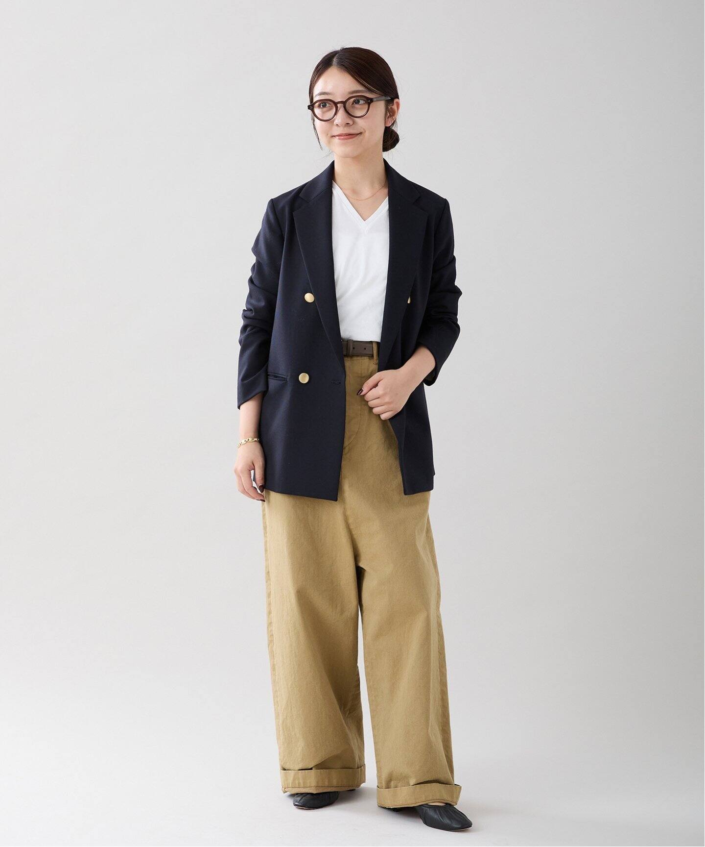 INSCRIRE/アンスクリア Super Loose Chino PT チノパンツ I24AW-PT158  