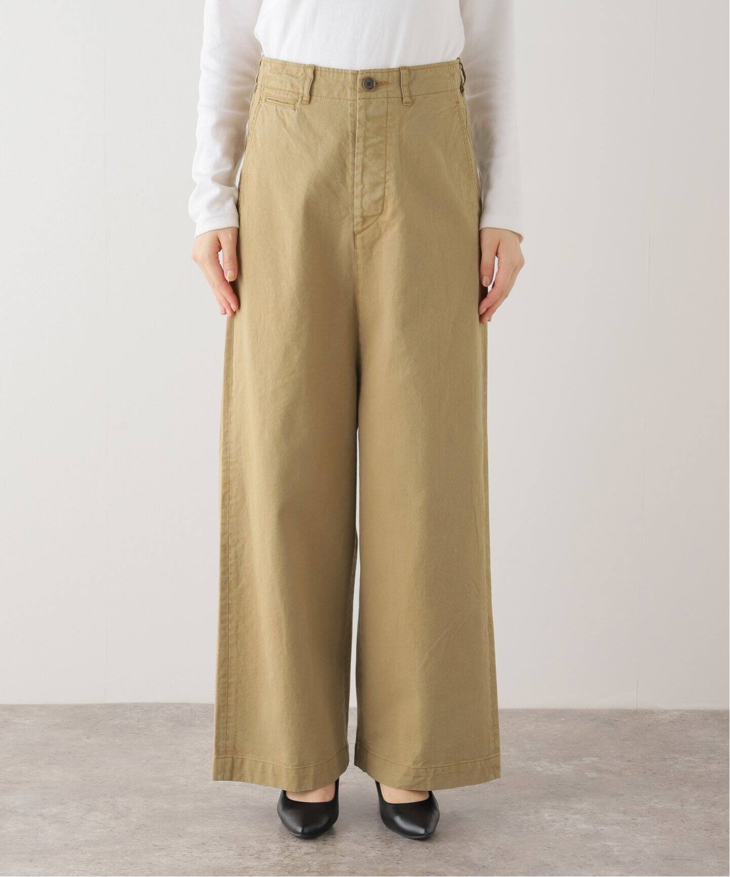 INSCRIRE/アンスクリア Super Loose Chino PT チノパンツ I24AW-PT158
