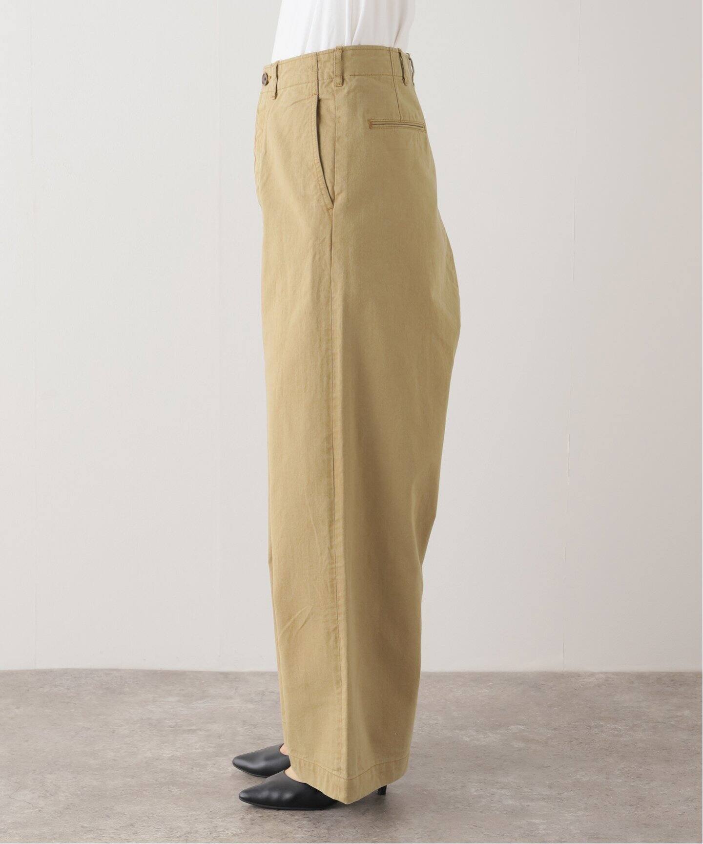 INSCRIRE/アンスクリア Super Loose Chino PT チノパンツ I24AW-PT158  