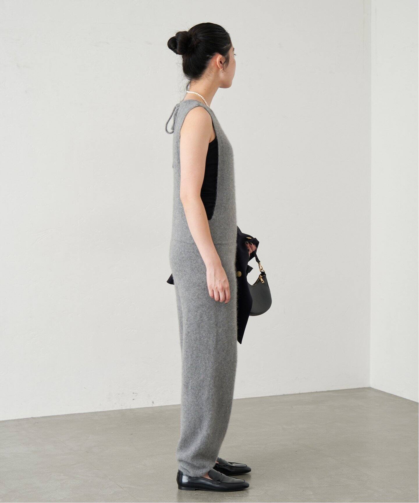 enrica/エンリカ all in one オールインワン KNIT217（つなぎ 