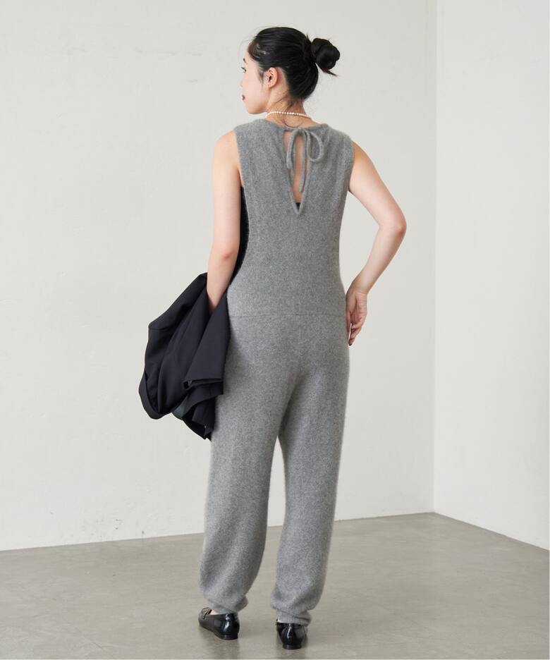 enrica/エンリカ all in one オールインワン KNIT217（つなぎ 